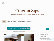 Tablet Screenshot of cinemasips.com